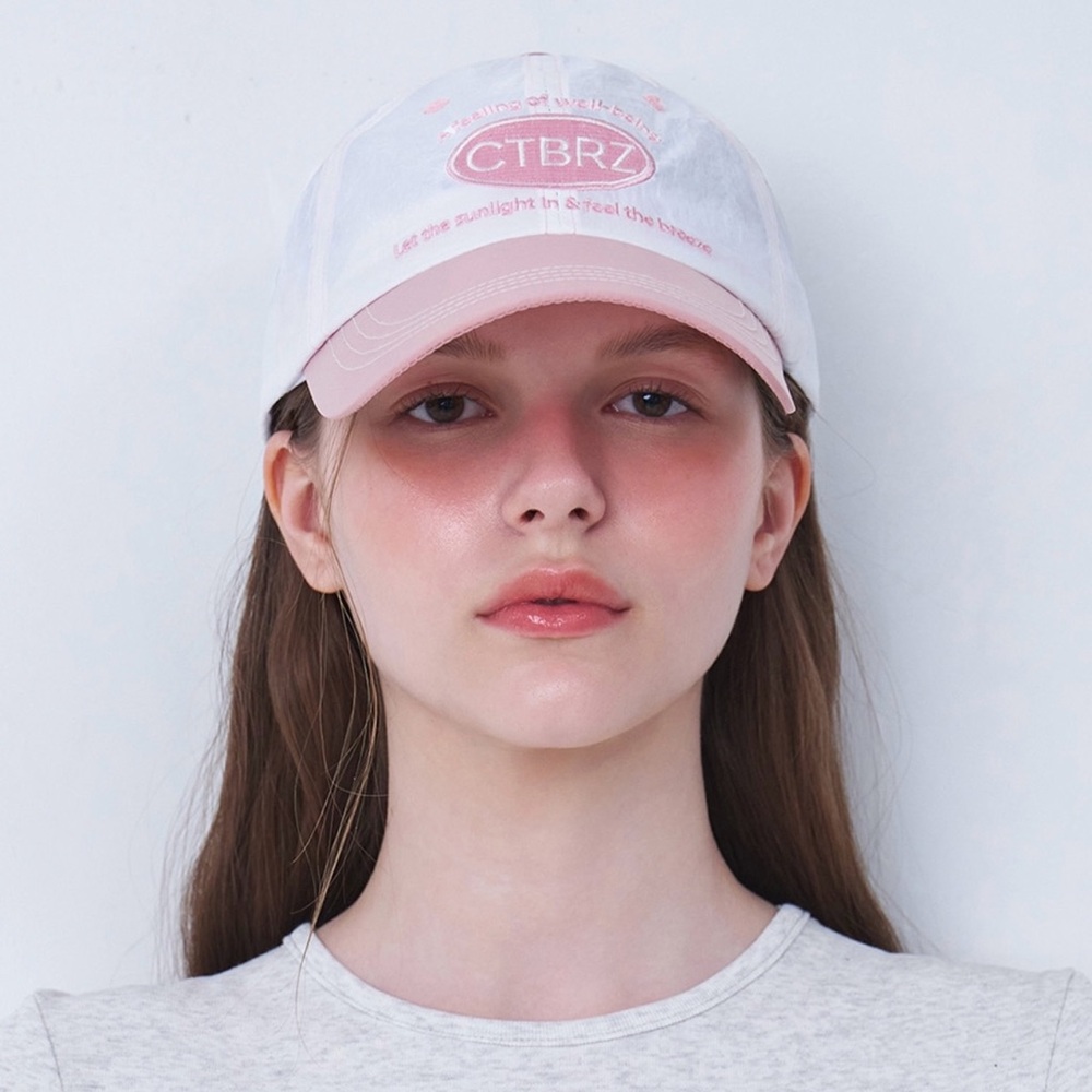 Citybreeze nylon ball cap pink